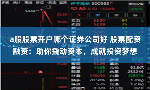 a股股票开户哪个证券公司好 股票配资融资:助你撬动资本,成就投资梦想